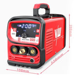 Vector TIG DC 200A inclusief laskap, reduceerventiel en en accessoires Tokyo 2300