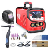 Vector TIG DC 200A inclusief laskap, reduceerventiel en en accessoires Tokyo 2300