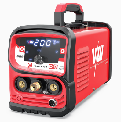 Vector DC TIG-lasapparaat 200A, puls, inverter, MMA elektrode 170A, HF-ontsteking, IGBT | T2300