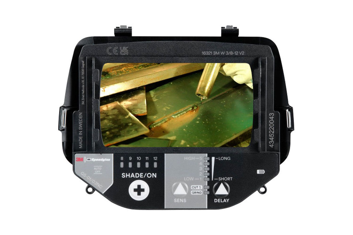 Speedglas G5-03 E lashelm met lasfilter G5-01/03NC inclusief instructie