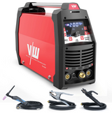 Vector AC/DC TIG-lasapparaat 200A met digitaal display, pulsfunctie en MMA 170A